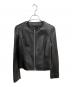 ANAYI（アナイ）の古着「レザージャケット」｜ブラック