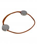 HERMESエルメス）の古着「コードブレスレット」｜オレンジ