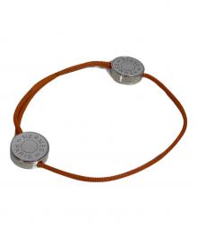 HERMES（エルメス）の古着「コードブレスレット」｜オレンジ