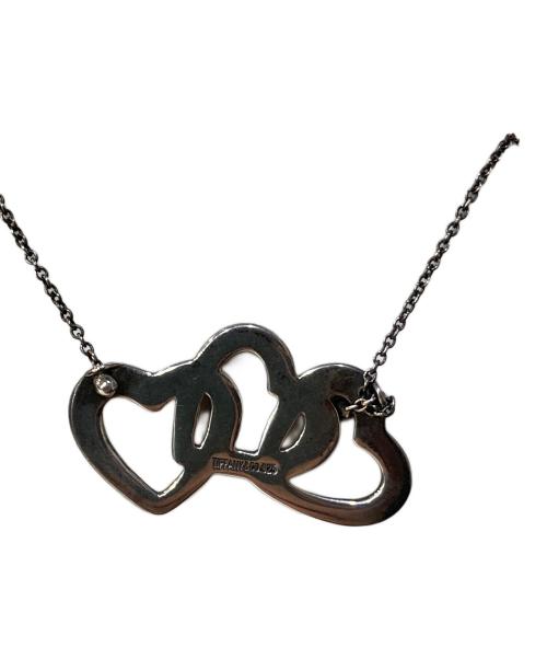 TIFFANY & Co.（ティファニー）Tiffany & Co. (ティファニー) トリプルハートネックレス シルバーの古着・服飾アイテム