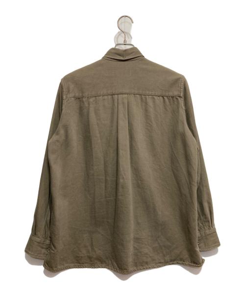 nonnative（ノンネイティブ）nonnative (ノンネイティブ) DWELLER B.D. SHIRT SWEET TWIST COTTON TWILL ブラウン サイズ:1の古着・服飾アイテム