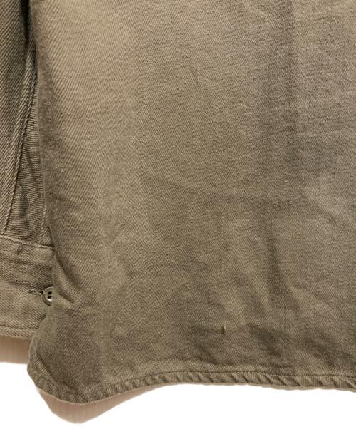 nonnative（ノンネイティブ）nonnative (ノンネイティブ) DWELLER B.D. SHIRT SWEET TWIST COTTON TWILL ブラウン サイズ:1の古着・服飾アイテム