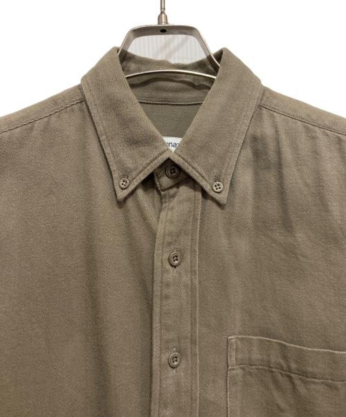 nonnative（ノンネイティブ）nonnative (ノンネイティブ) DWELLER B.D. SHIRT SWEET TWIST COTTON TWILL ブラウン サイズ:1の古着・服飾アイテム