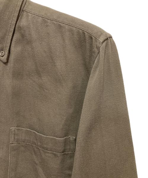 nonnative（ノンネイティブ）nonnative (ノンネイティブ) DWELLER B.D. SHIRT SWEET TWIST COTTON TWILL ブラウン サイズ:1の古着・服飾アイテム