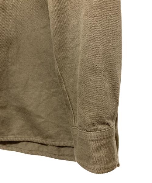 nonnative（ノンネイティブ）nonnative (ノンネイティブ) DWELLER B.D. SHIRT SWEET TWIST COTTON TWILL ブラウン サイズ:1の古着・服飾アイテム