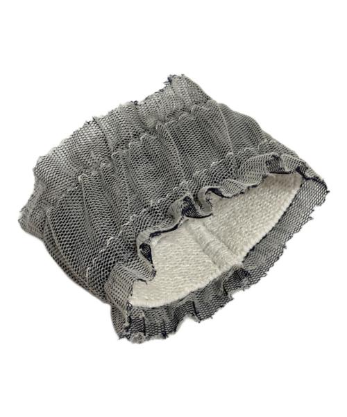 CHANEL（シャネル）CHANEL (シャネル) ココマークパイルリストバンド ブラック×アイボリーの古着・服飾アイテム