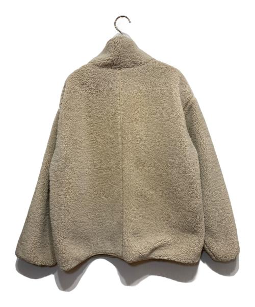 URBAN RESEARCH DOORS（アーバンリサーチドアーズ）URBAN RESEARCH DOORS (アーバンリサーチドアーズ) ボアジップリバーシブルジャケット ベージュ サイズ:Mの古着・服飾アイテム