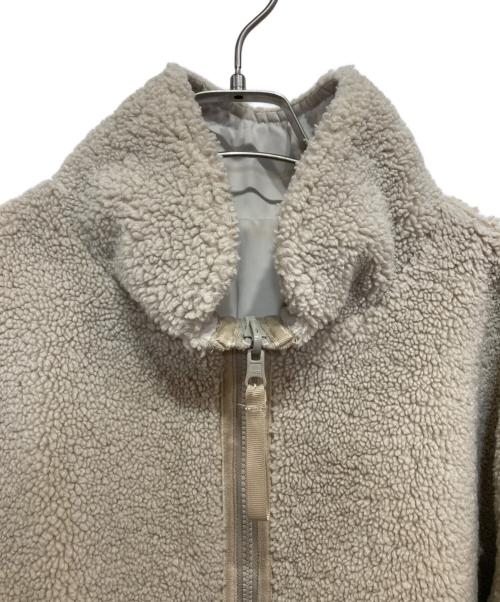 URBAN RESEARCH DOORS（アーバンリサーチドアーズ）URBAN RESEARCH DOORS (アーバンリサーチドアーズ) ボアジップリバーシブルジャケット ベージュ サイズ:Mの古着・服飾アイテム