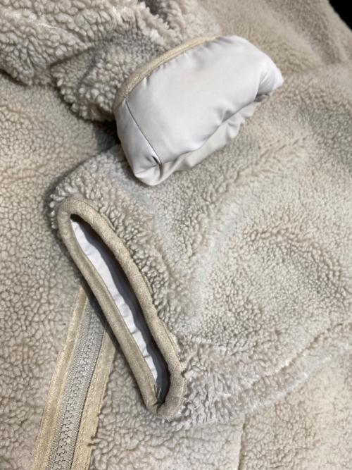 URBAN RESEARCH DOORS（アーバンリサーチドアーズ）URBAN RESEARCH DOORS (アーバンリサーチドアーズ) ボアジップリバーシブルジャケット ベージュ サイズ:Mの古着・服飾アイテム