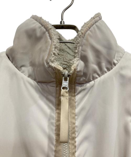 URBAN RESEARCH DOORS（アーバンリサーチドアーズ）URBAN RESEARCH DOORS (アーバンリサーチドアーズ) ボアジップリバーシブルジャケット ベージュ サイズ:Mの古着・服飾アイテム