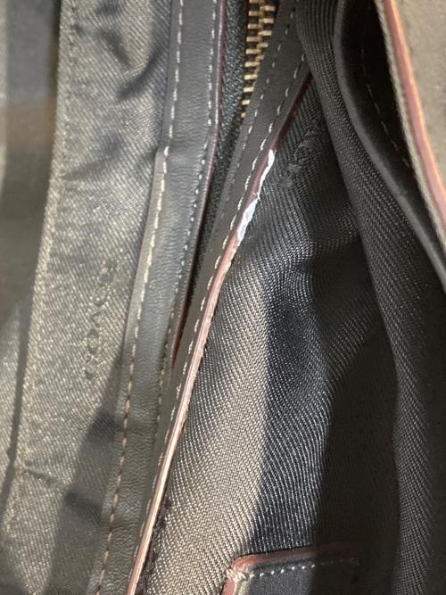 COACH（コーチ）COACH (コーチ) Rivington bike bag/リビングトン バイク バッグ ブラックの古着・服飾アイテム