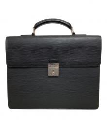 LOUIS VUITTON（ルイ ヴィトン）の古着「ネオロブストブリーフケース」｜ブラック