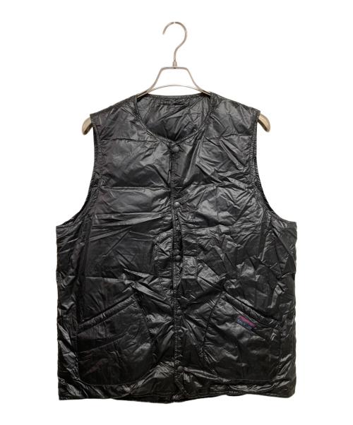 NANGA（ナンガ）NANGA (ナンガ) BLACK HOLE DOWN VEST ブラック サイズ:Lの古着・服飾アイテム