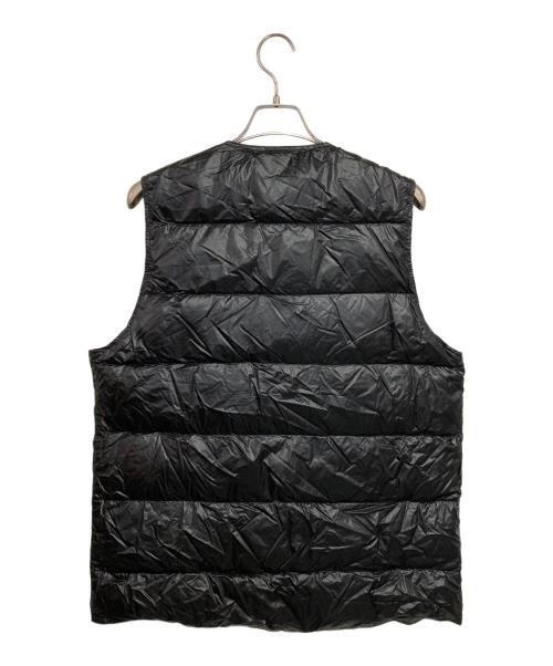 NANGA（ナンガ）NANGA (ナンガ) BLACK HOLE DOWN VEST ブラック サイズ:Lの古着・服飾アイテム