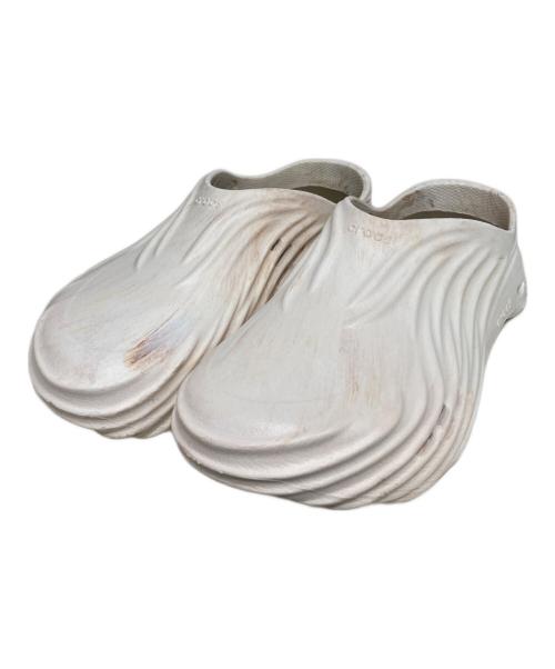 crocs（クロックス）crocs (クロックス) エコー マーブル ウェーブ ホワイト サイズ:9の古着・服飾アイテム