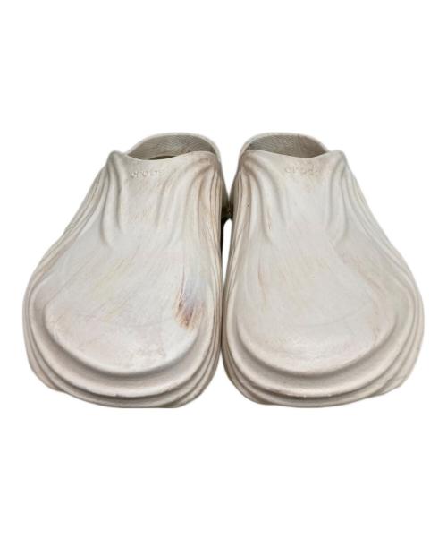 crocs（クロックス）crocs (クロックス) エコー マーブル ウェーブ ホワイト サイズ:9の古着・服飾アイテム
