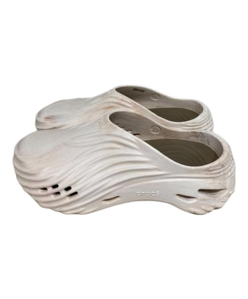 crocs（クロックス）crocs (クロックス) エコー マーブル ウェーブ ホワイト サイズ:9の古着・服飾アイテム