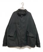 FREAK'S STOREフリークスストア）の古着「ビッグシルエット 3WAY M-65 ライナーセット ショートモッズコート」｜ブラック