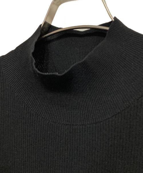 Lily Brown（リリーブラウン）Lily Brown (リリーブラウン) フリルビスチェセットニットワンピース ブラック サイズ:Fの古着・服飾アイテム