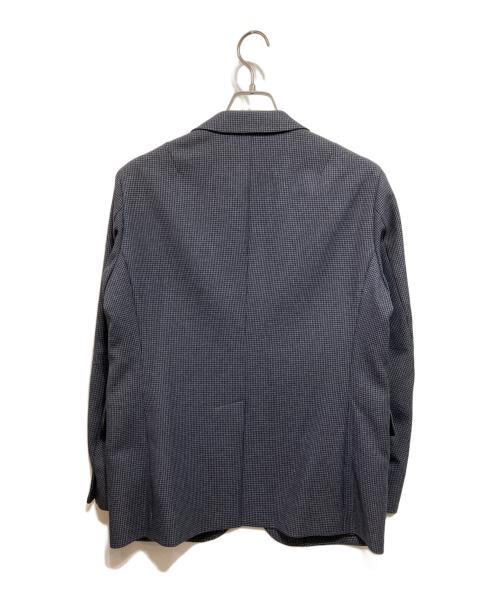 DESCENTE（デサント）DESCENTE (デサント) ハウンドトゥース 千鳥格子柄 ストレッチセットアップ ネイビー サイズ:14の古着・服飾アイテム