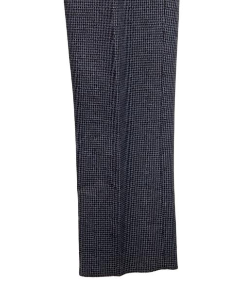 DESCENTE（デサント）DESCENTE (デサント) ハウンドトゥース 千鳥格子柄 ストレッチセットアップ ネイビー サイズ:14の古着・服飾アイテム