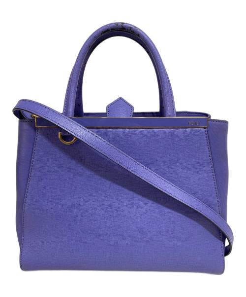 FENDI（フェンディ）FENDI (フェンディ) 2Joursバッグ パープルの古着・服飾アイテム