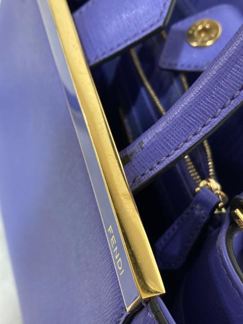 FENDI（フェンディ）FENDI (フェンディ) 2Joursバッグ パープルの古着・服飾アイテム