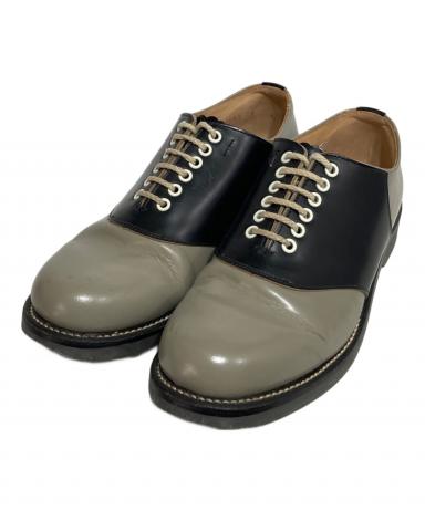 中古・古着通販】REGAL (リーガル) サドルシューズ ブラック×グレー