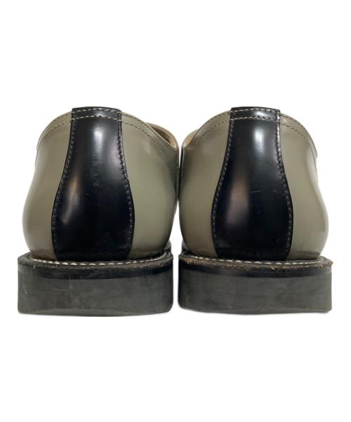 REGAL（リーガル）REGAL (リーガル) サドルシューズ ブラック×グレー サイズ:24 1/2の古着・服飾アイテム