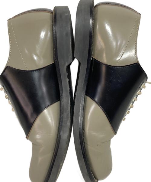 REGAL（リーガル）REGAL (リーガル) サドルシューズ ブラック×グレー サイズ:24 1/2の古着・服飾アイテム