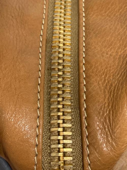 PRADA（プラダ）PRADA (プラダ) レザーナイロントートバッグ ブルー×ベージュの古着・服飾アイテム