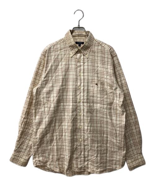 BURBERRY LONDON（バーバリーロンドン）BURBERRY LONDON (バーバリーロンドン) ロングスリーブシャツ ベージュ サイズ:Mの古着・服飾アイテム