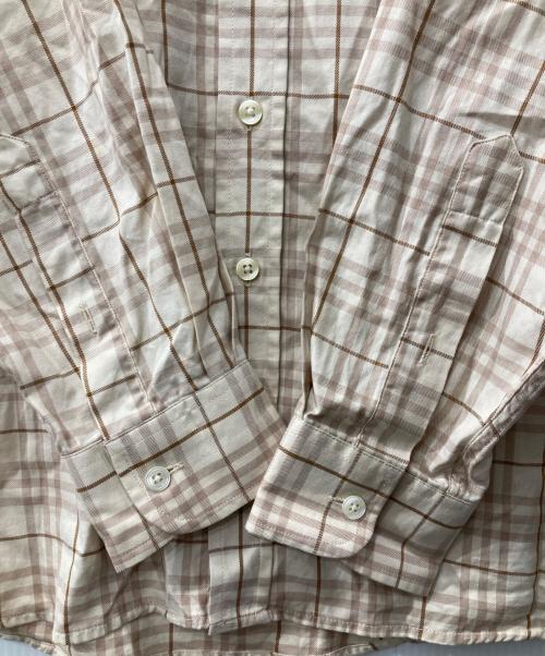 BURBERRY LONDON（バーバリーロンドン）BURBERRY LONDON (バーバリーロンドン) ロングスリーブシャツ ベージュ サイズ:Mの古着・服飾アイテム