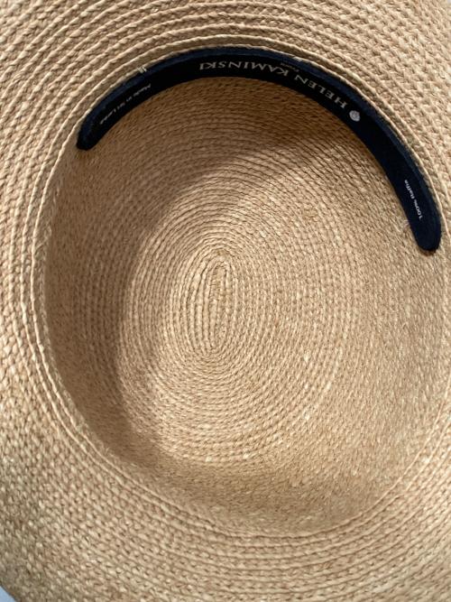 HELEN KAMINSKI（ヘレンカミンスキー）HELEN KAMINSKI (ヘレンカミンスキー) Newport SB ラフィアハット ナチュラル×ミッドナイトの古着・服飾アイテム