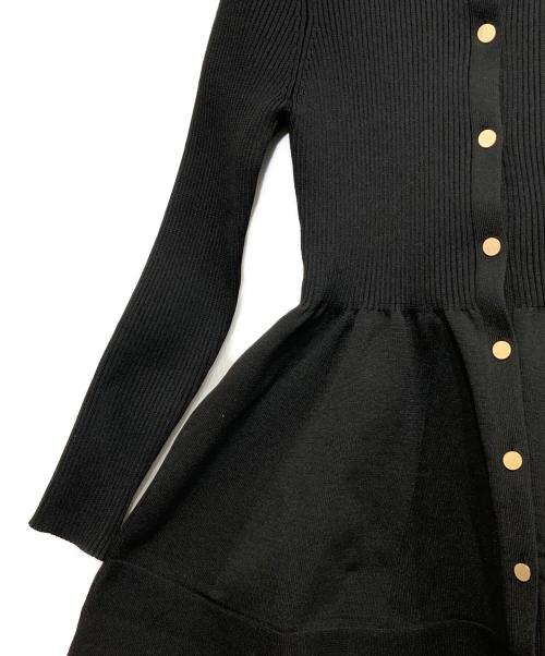 TOCCA（トッカ）TOCCA (トッカ) NIGHT GROOVE ニットカーディガン ブラック サイズ:Sの古着・服飾アイテム