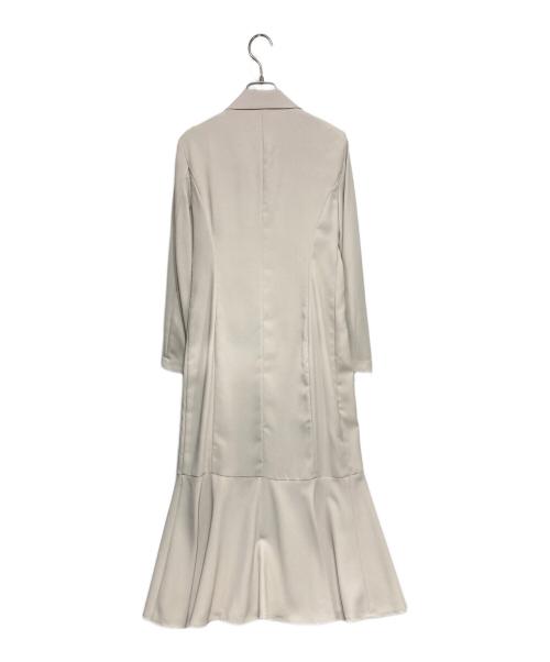 COCODEAL（ココディール）COCODEAL (ココディール) スリットスリーブテーラードワンピース グレージュ サイズ:1の古着・服飾アイテム