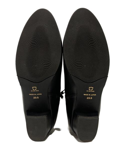 卑弥呼（ヒミコ）卑弥呼 (ヒミコ) ベルトデザインブーツ ブラック サイズ:23.5の古着・服飾アイテム