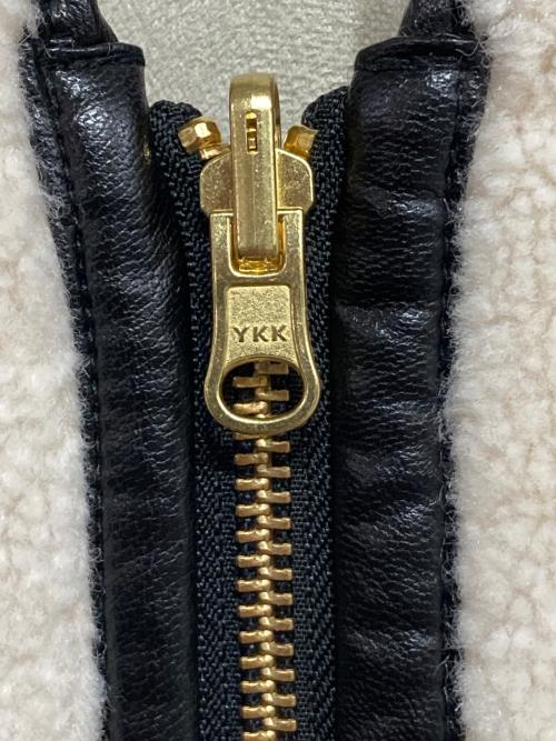 Risley（リズレー）Risley (リズレー) リバーシブルバイカラーボアベスト アイボリー サイズ:Fの古着・服飾アイテム