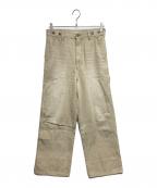 BRILLブリル）の古着「ペインターパンツ」｜アイボリー