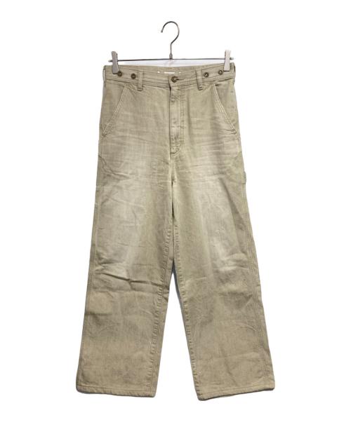 BRILL（ブリル）BRILL (ブリル) ペインターパンツ アイボリー サイズ:34の古着・服飾アイテム