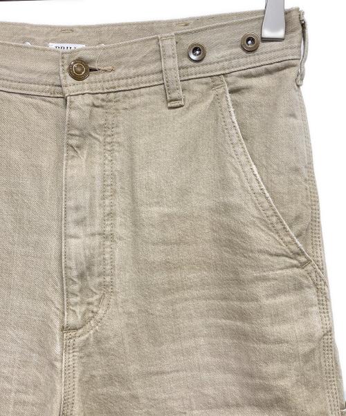 BRILL（ブリル）BRILL (ブリル) ペインターパンツ アイボリー サイズ:34の古着・服飾アイテム