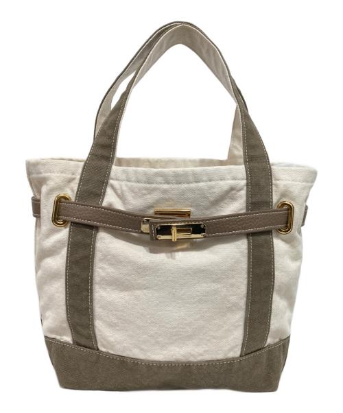 SITA PARANTICA（シータパランティカ）SITA PARANTICA (シータパランティカ) ヴィンテージ加工オリジナルキャンバストートバッグS オリーブの古着・服飾アイテム