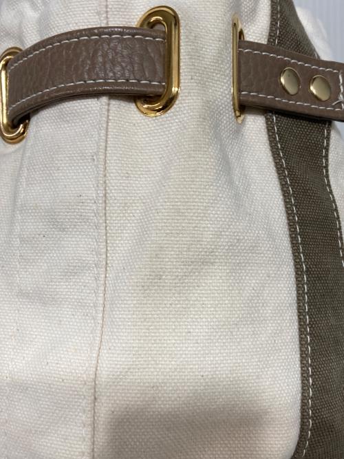 SITA PARANTICA（シータパランティカ）SITA PARANTICA (シータパランティカ) ヴィンテージ加工オリジナルキャンバストートバッグS オリーブの古着・服飾アイテム