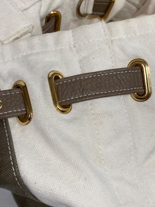 SITA PARANTICA（シータパランティカ）SITA PARANTICA (シータパランティカ) ヴィンテージ加工オリジナルキャンバストートバッグS オリーブの古着・服飾アイテム