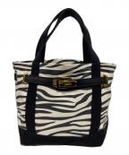 SITA PARANTICAシータパランティカ）の古着「ZEBRA TOTE」｜ブラック