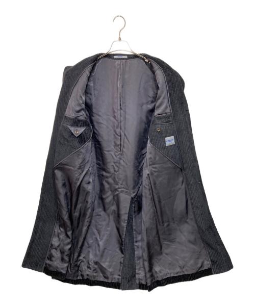 KENZO HOMME（ケンゾーオム）KENZO HOMME (ケンゾー オム) コーディロイプリーツコート ネイビー サイズ:2の古着・服飾アイテム
