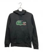 LACOSTEラコステ）の古着「パーカー」｜ブラック