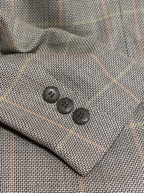 Burberry's（バーバリーズ）Burberry's (バーバリーズ) ノーカラージャケット グレー サイズ:11の古着・服飾アイテム