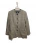 Burberry's（バーバリーズ）の古着「ノーカラージャケット」｜グレー