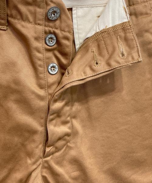 BUZZ RICKSON'S（バズリクソンズ）Buzz Rickson's (バズリクソンズ) EARLY MILITARY CHINOS 1945 MODEL ブラウン サイズ:32の古着・服飾アイテム